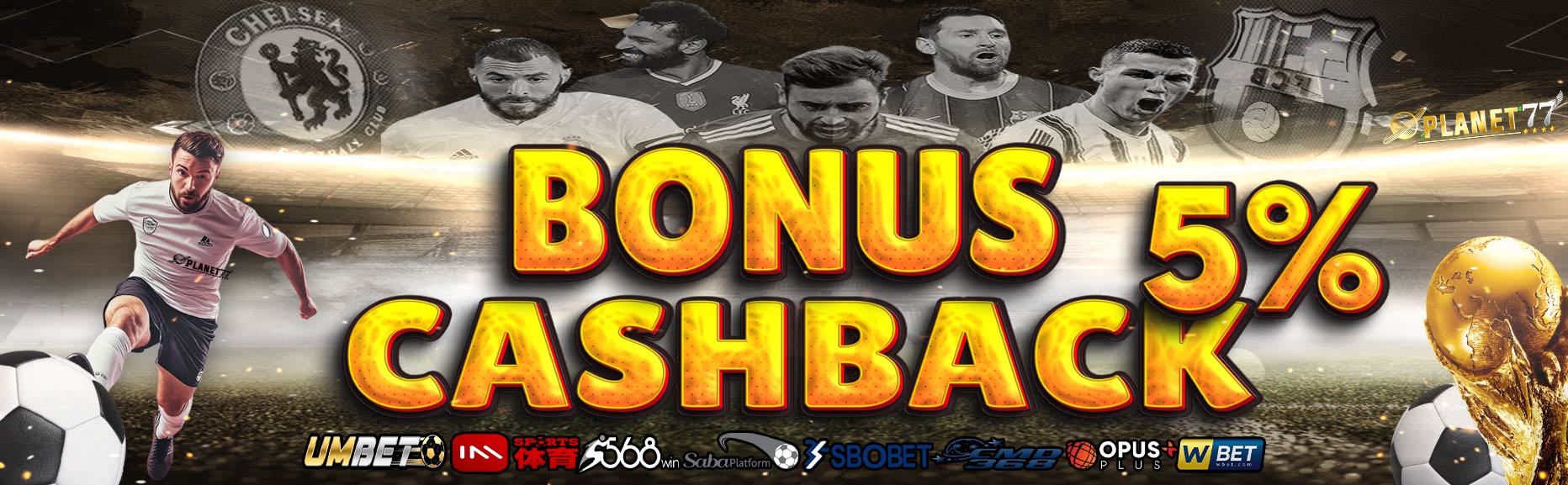 Bonus New Member dan Cashback